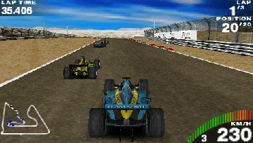 F1 Grand Prix (EU) screen shot game playing